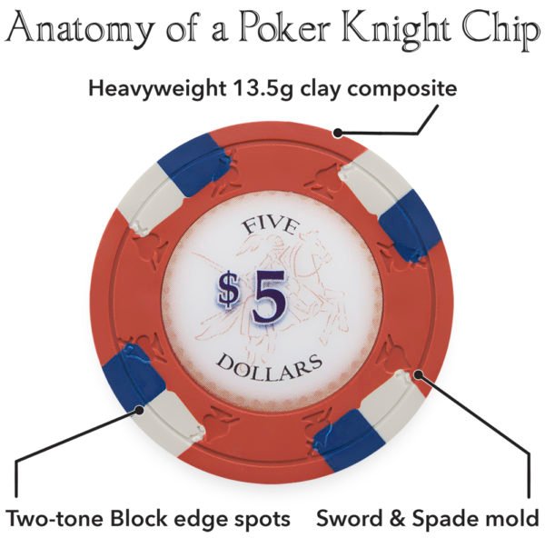 USA Monaco Poker Knight (50 x $1000) - Image 2